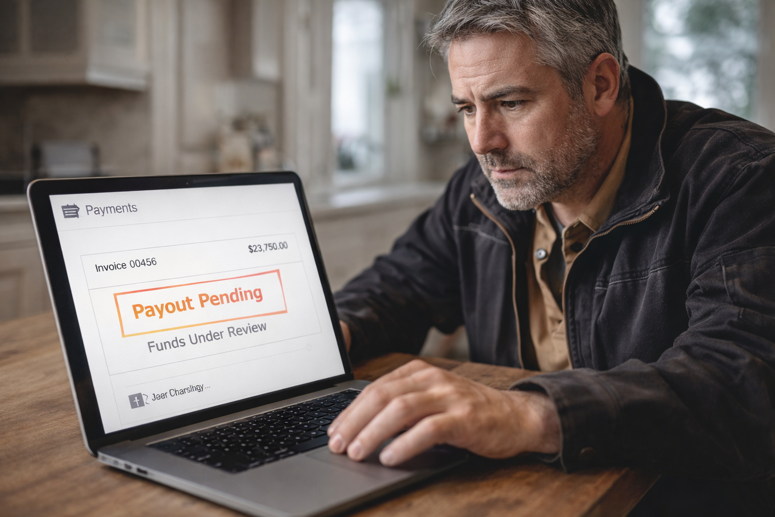 Payment Processor Holds Funds